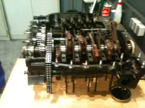 demontage 911 motor